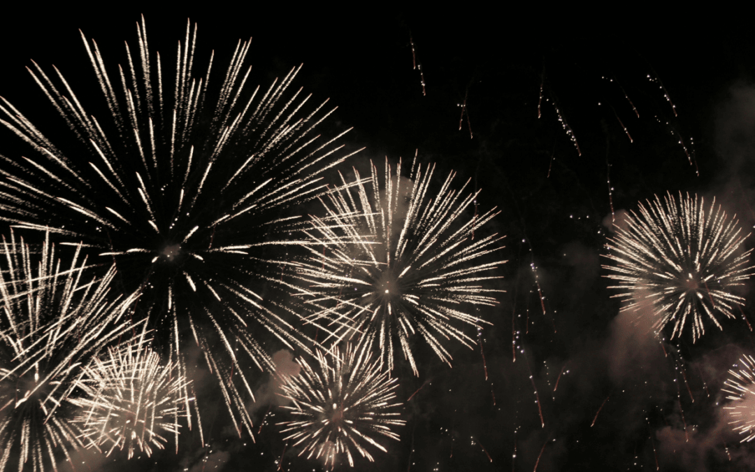 silvesterfeuerwerk an dem eine Beziehung in die Schieflage gerät